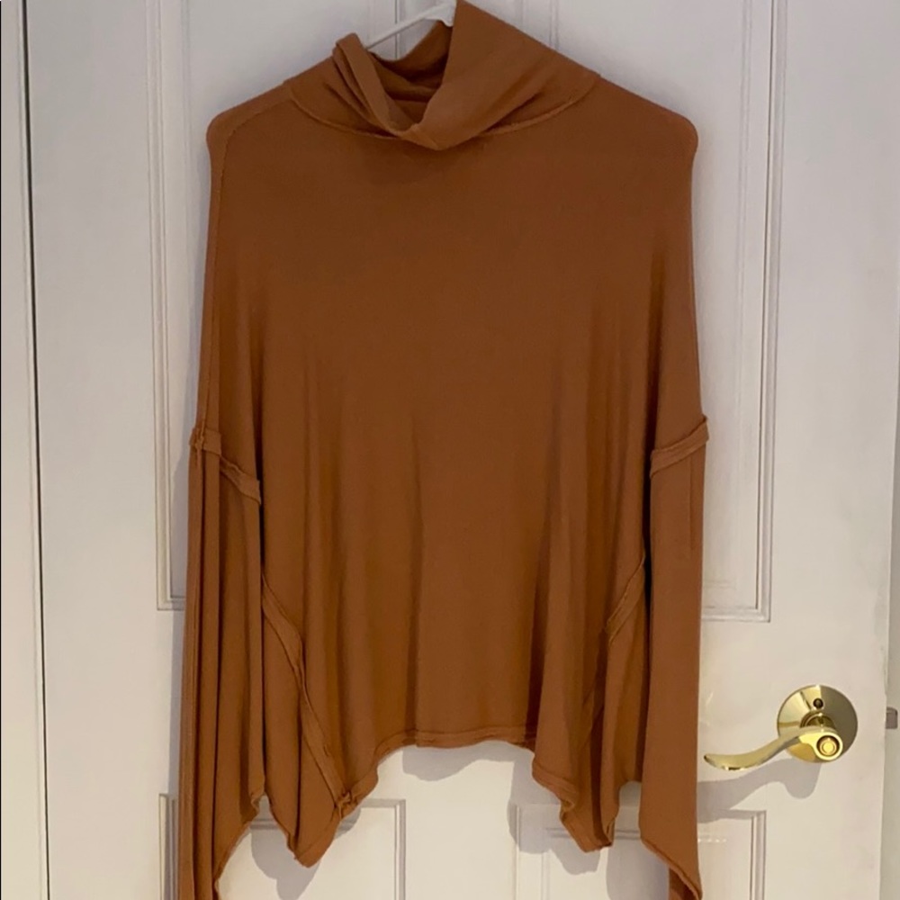Free People Slouchy Long Sleeve Turtleneck - Picture 10 of 12